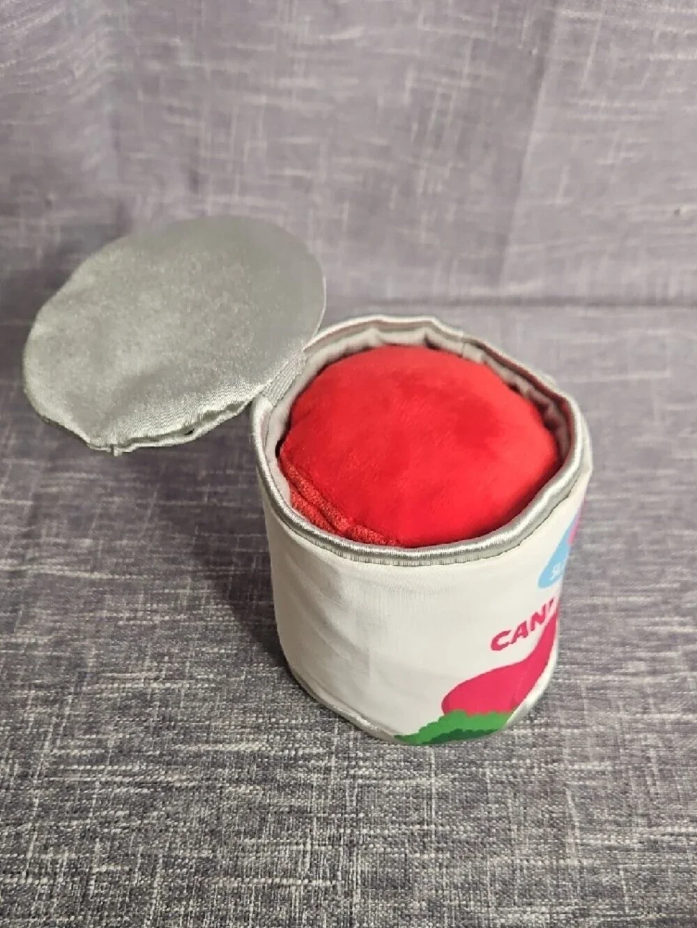 BARK Canned Barry Sauce Plush Dog Toy